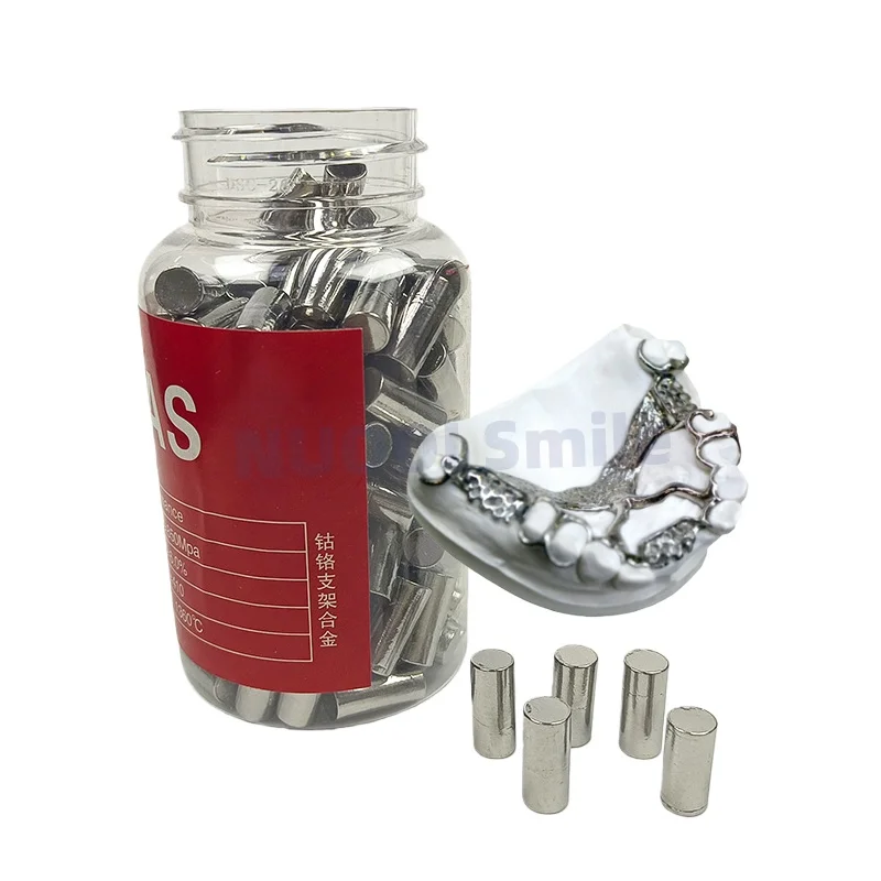 

1KG Dental Lab Cobalt Chromium Bracket Casting Alloy Co-Cr Framework Alloy Ceramic Alloy Ni-Cr Ceramic Alloy Nickecl-Based Alloy