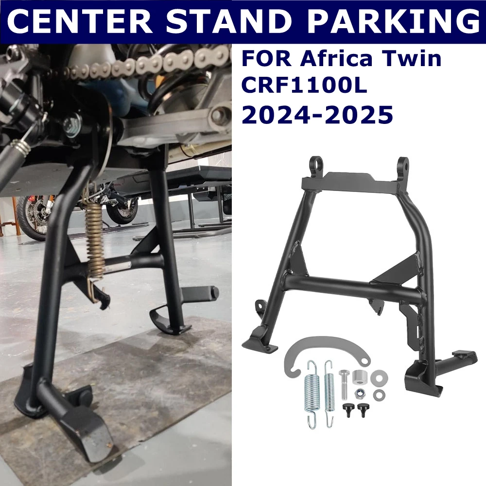 For Honda Africa Twin CRF1100L 2024 2025 Motorcycle Center Foot Support Parking Stand Kickstand Centerstand CRF 1100L CRF 1100 L