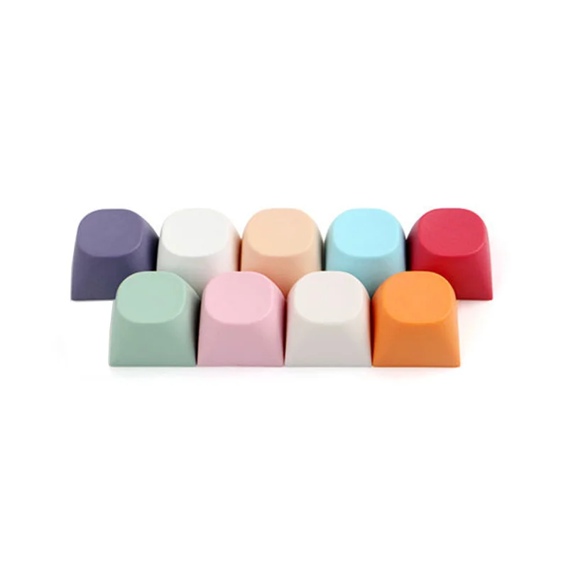 

Idobao10PCS MA Keycaps Solid Color Blank White Pink Orange Blue Green Purple Keycap for Mechanical Keyboard Custom DIY Key Caps