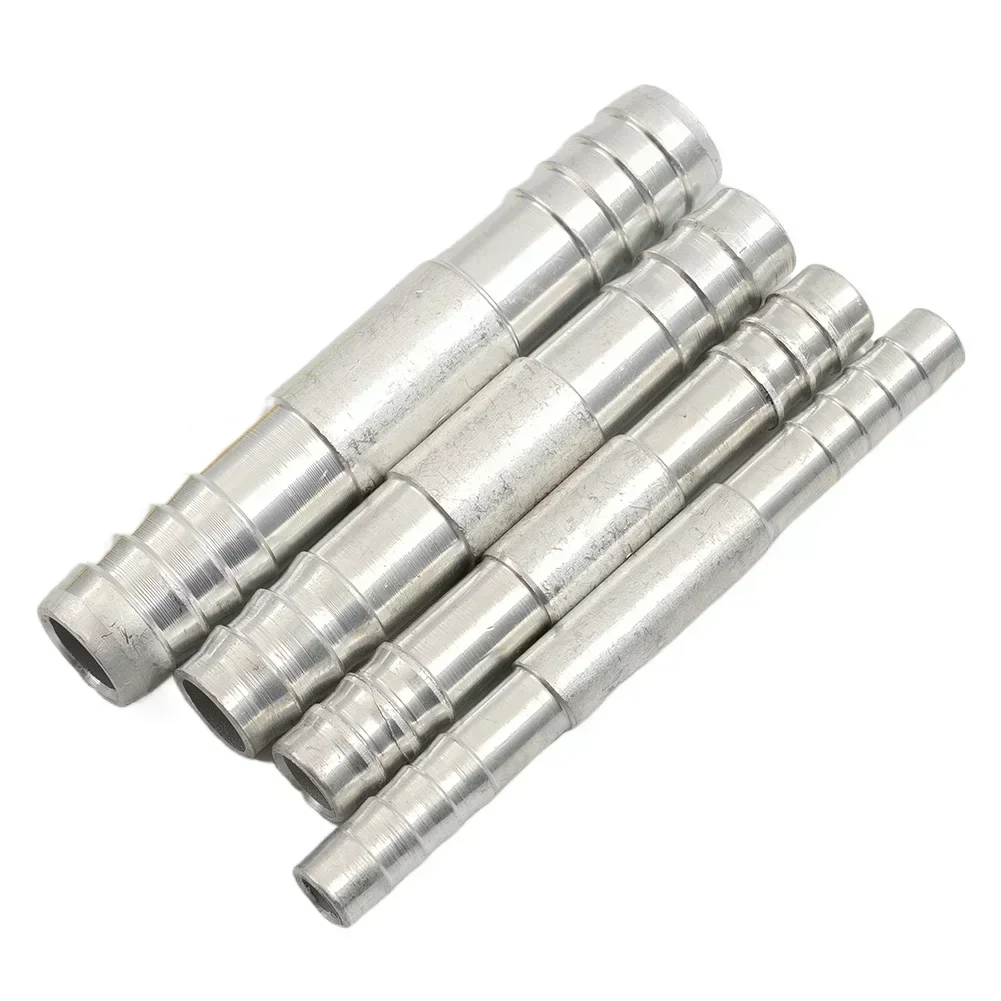 8-17mm A/C Hose Barb Aluminum Pipe Fitting Connector Straight Splice Barbed Fitting #6 #8 #10 #12 A/C Hose Barb