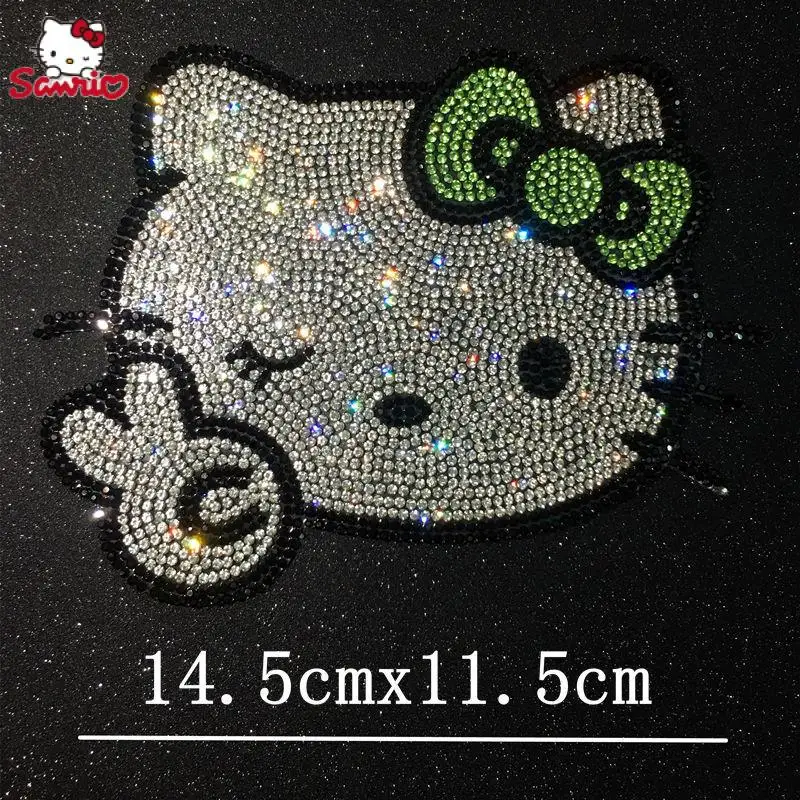 Sanrio Hello Kitty Car Gas Tank Sticker Kawaii Cute Cartoon Anime Personality Scratches Decor Car Accessories Body Sticker Toys