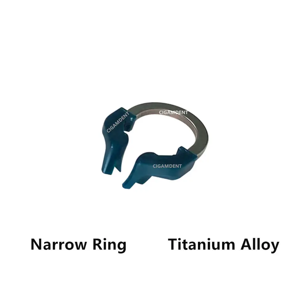 Dental Refill Matrix Narrow Ring Titanium Clamp NITI Fits Palodent Type