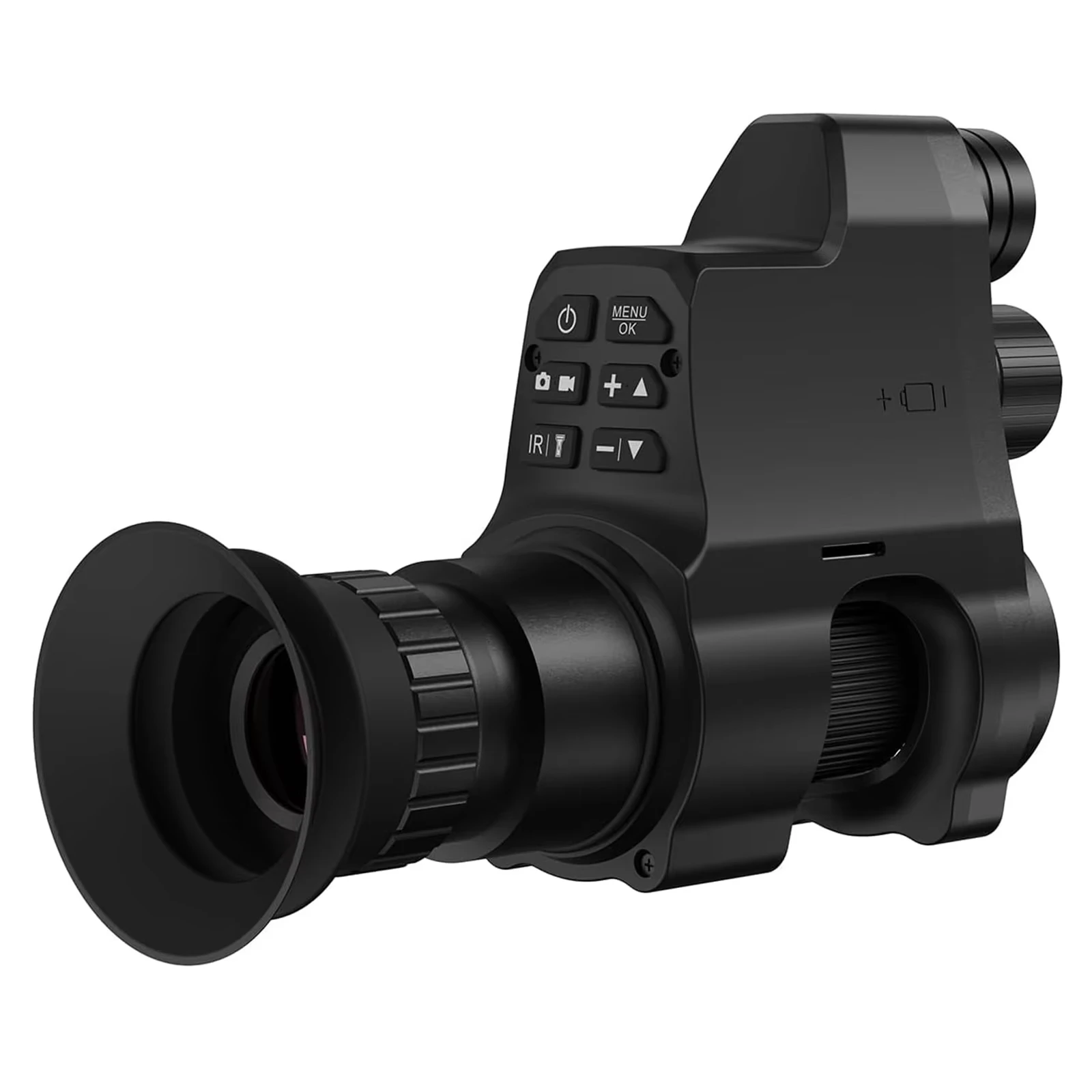 GOYOJO Night Vision Scopes Optics, 1920x1080 OLED HD Support Photos & Videos Clip on Night Vision Monocular, Day & Night Observation Range up to 300M