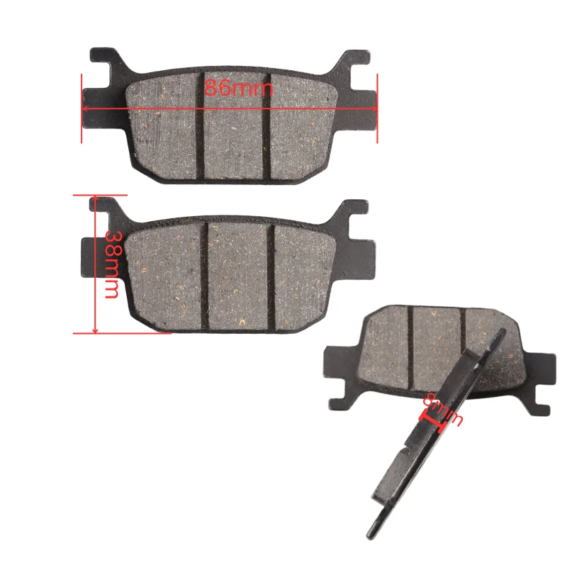 Front Rear Brake Pads OEM Replace For Honda PCX125 WW125AM 2021 WW125AP 2023 WW125HVM PCX e:HEV 2021 Scooter Parts view 5