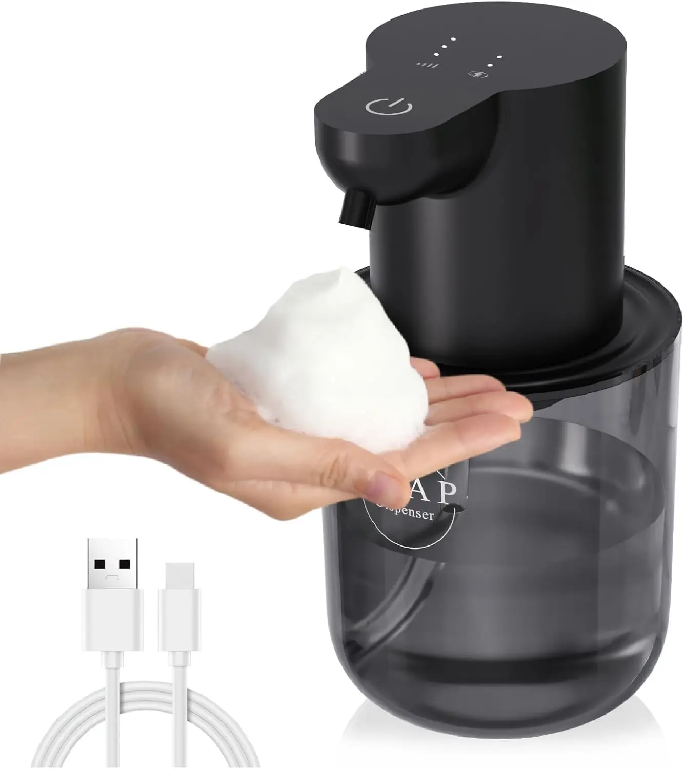 

Новый тип индукционного дозатора жидкости для мыла, автоматическая стиральная машина для пены, домашний умный электрический дозатор жидкого мыла