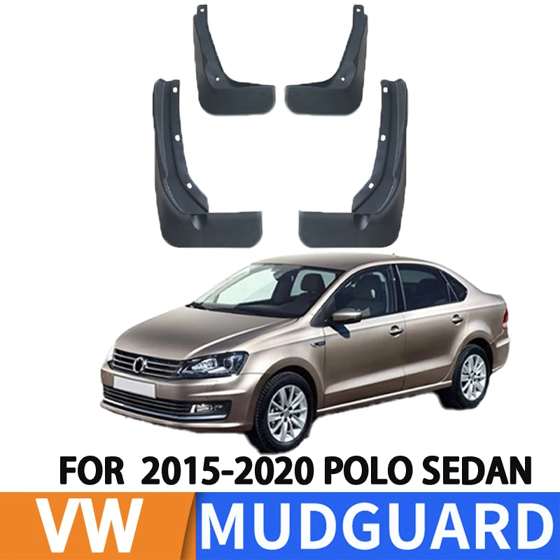 For 2015-2020 Volkswagen POLO Sedan SEDAN tire fender PP soft rubber fender