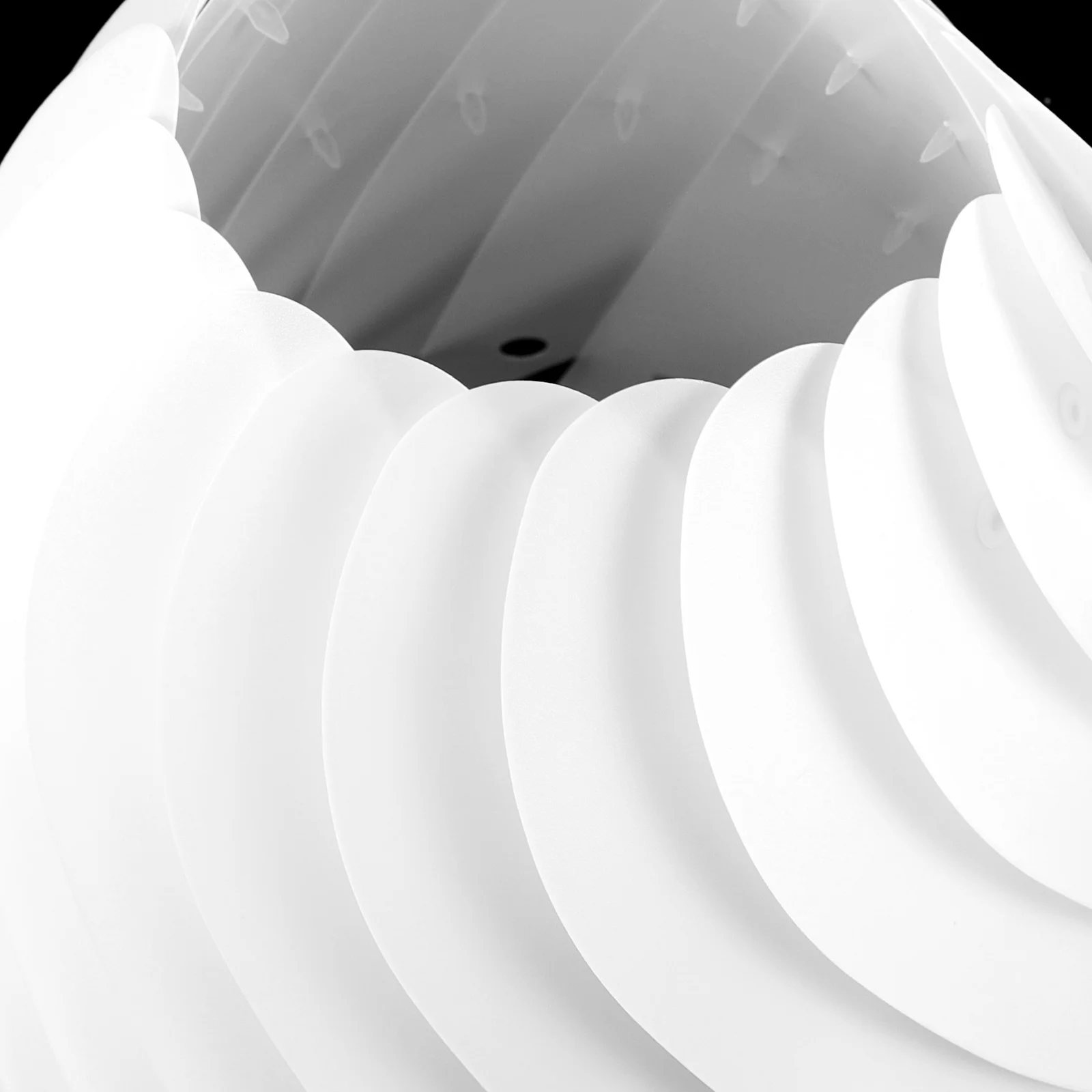 

Plastic Lampshade Pendant Light Cover Modern Replacement for Hanging Ceiling Lamp Shades Easy Install Household Office Floor