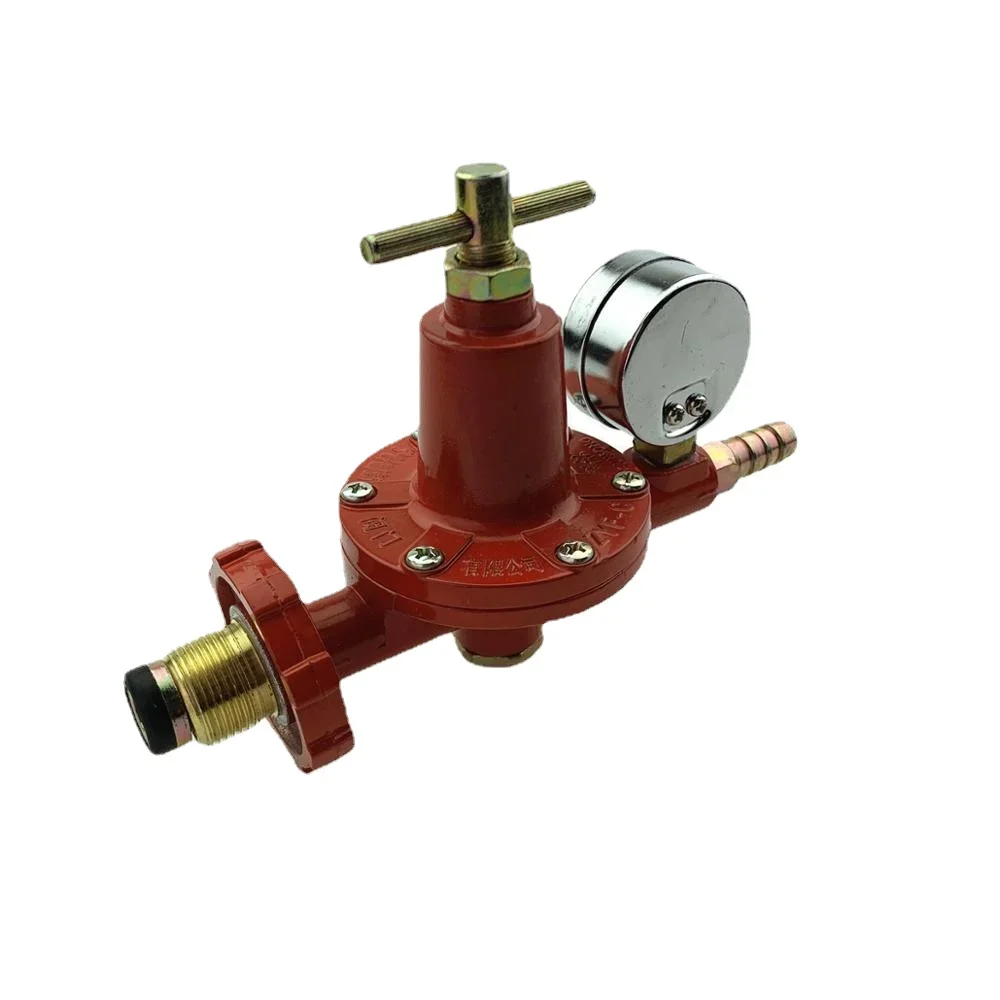 

Red Safety Switch Pressure Reducing Valve Commercial Liquefied Petroleum Gas Bottled Gas Regulating Valve Pressure Regulator