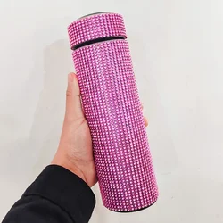 Smart Thermos Cup 304 Stainless Design Vacuum Flasks Luxury Thermoses 500ml Aesthetic Cups Creative Smeg Kitchen Accessories