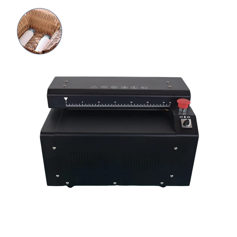 Cost-effective Safety Perforators Waste Board Packaging Cutting Corrugated Cardboard Kraft Automatic Paper Shredder Machine