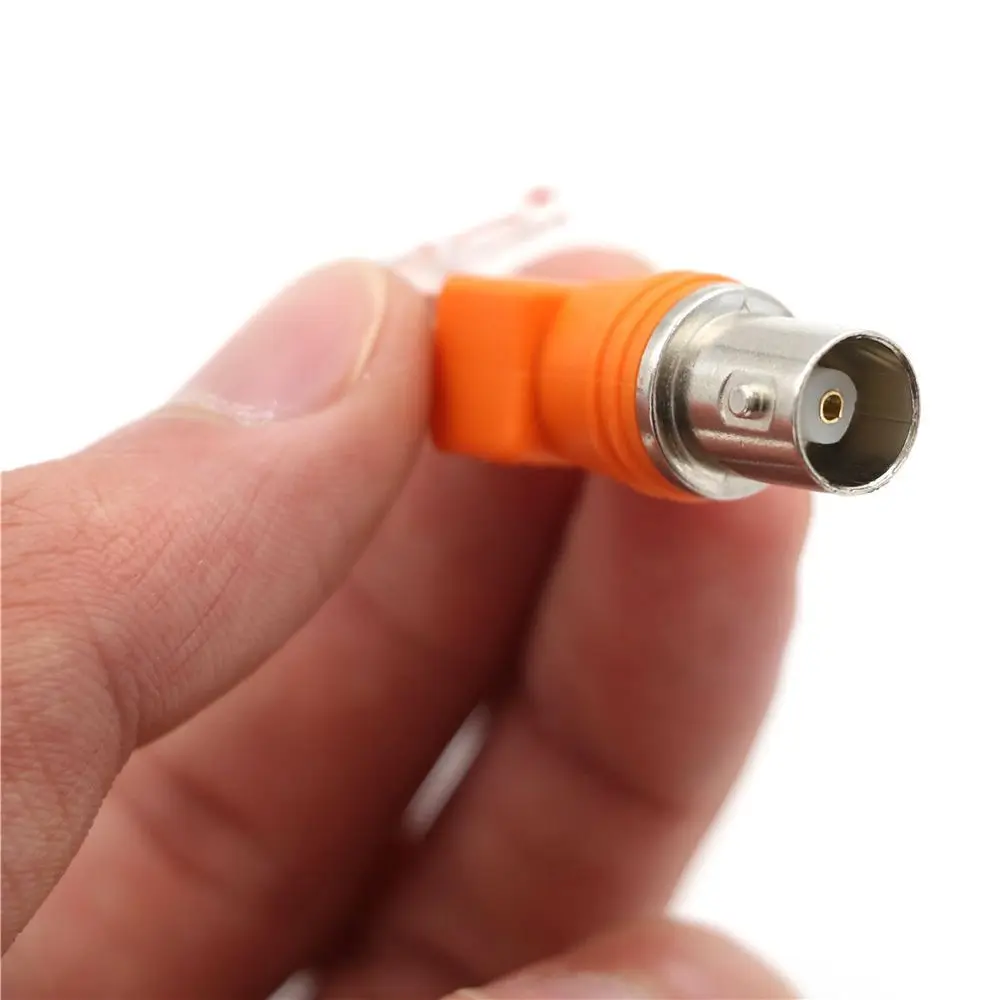 Quality 1Pc Cable Connector Computer Cables Barrel Coupler Chassis Panel Connectors BNC Female To RJ45 Male RJ45 To RF Adapter