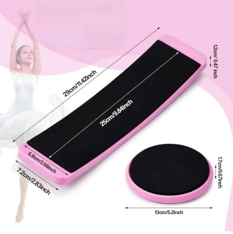 Picture 4: Ballet Dance Spin Board Figure Skating Four Position Spinning Trainer Portable Ballet Balance Practice Fitness Training Gear