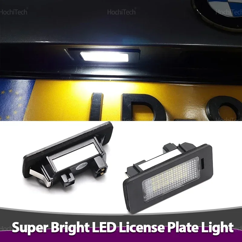 White Canbus Rear License Plate Tag Light LED For BMW 1 3 5 x Series E82 E88 E90 E91 E92 E93 E39 E60 X5 E70 X6 E71