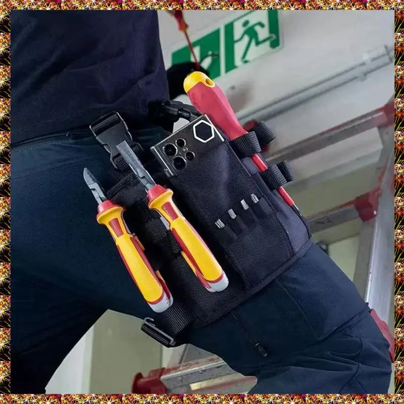 BTCL Repair Tool Bag Around Your Leg Tool Bag Compact Small Carrier Bag For Electrician Mechanic Tool Pouch