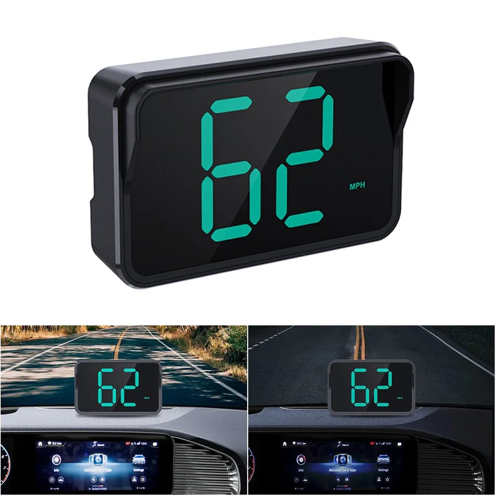 Driving Assistance GPS Head Up Display Gps Head Up For All Vehicles Compact Gps Device Compact Design Suction Cup Bracket