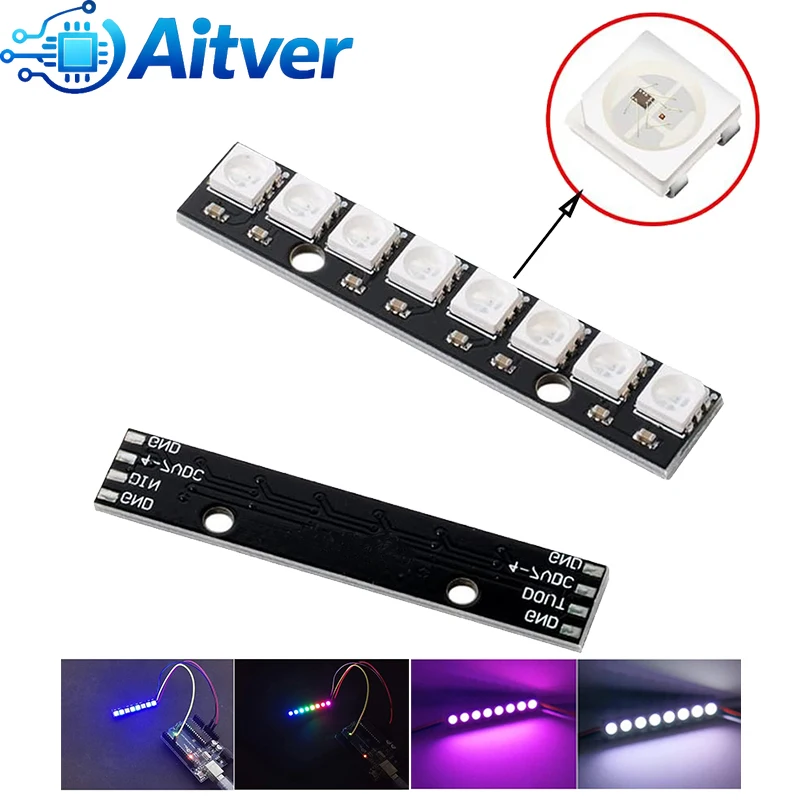 WS2812B 8Bit Rgb Le…