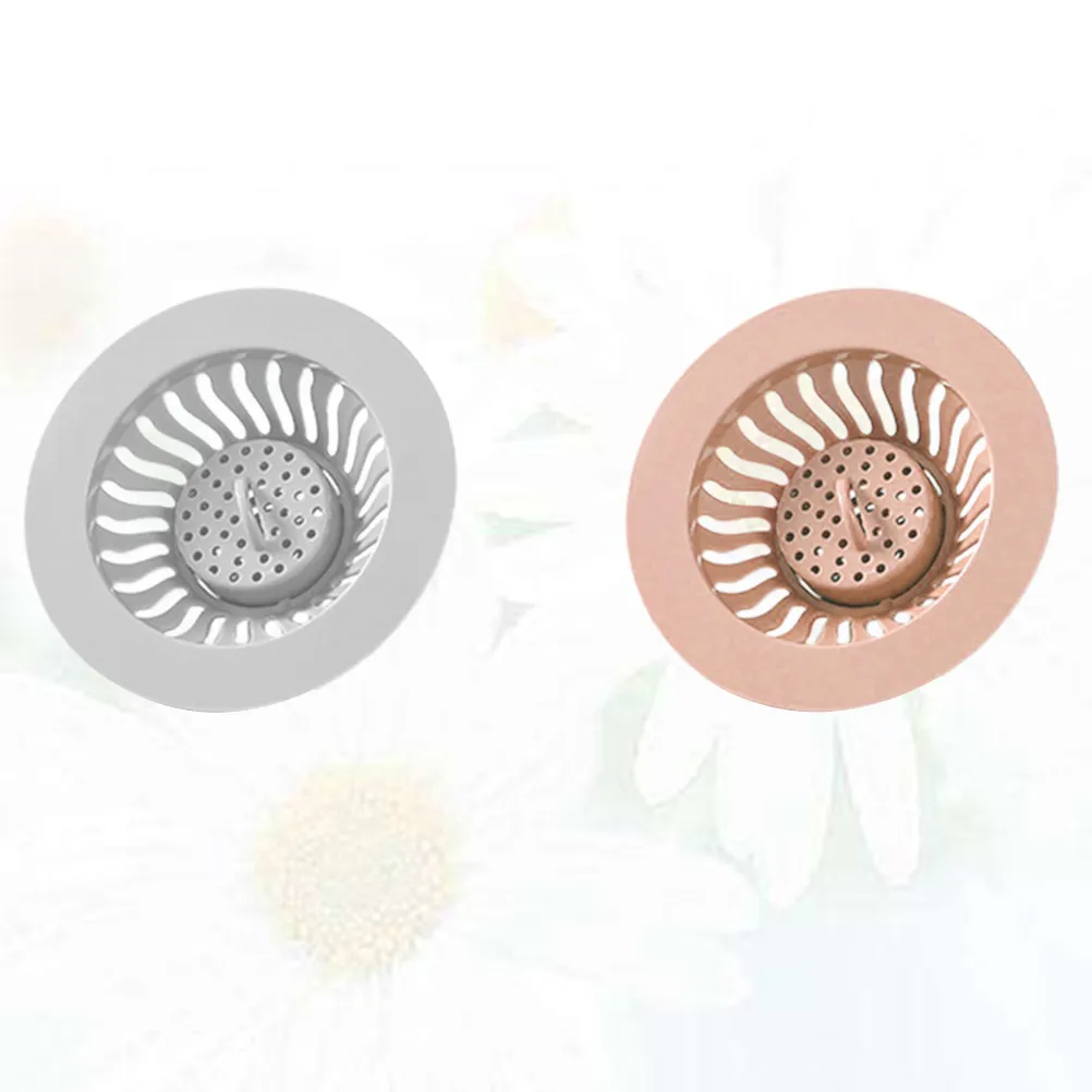 

2Pcs Kitchen Sink Strainers Premium Rustproof Filter Nets for Bathroom Sink Drain Garbage Mesh Stoppers Grey Most