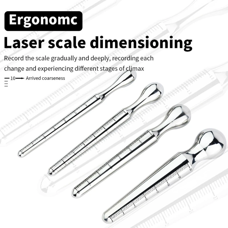 Stainless Steel Urinary Plug Sex Toy Smooth Solid Urethral Sounding Plug Penises Stretcher Stimulate Urethral Dilator