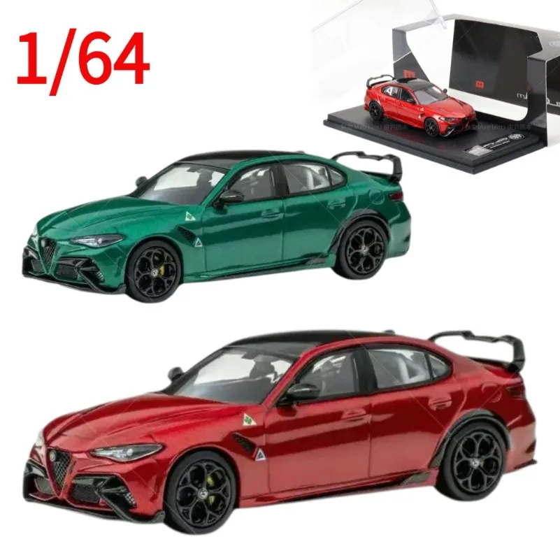 Mg Diecast 1 64 Scale Alfa Romeo Giulia Car Model Alloy Alfa Romeo Play Vehicles Collectible Model Cars Toys for Boys Gift
