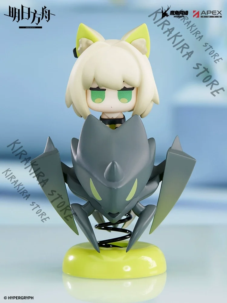 

Arknights Mascot Kal'tsit Fashion Garage Kits Official Genuine Q Version Figurine Ornament Cute Model Cosplay manga merchandise