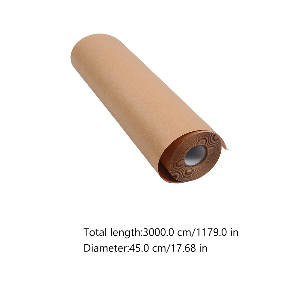 

1 Roll Kraft Paper Gift Wrapping Paper Premium Quality Smooth Surface for Gift Package Flower Bouquet DIY Crafts
