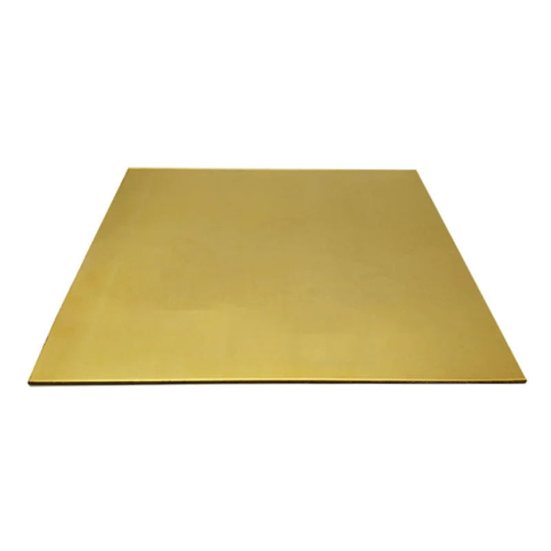 4mm thick H62 Brass Sheet, Metal Sheets Plates,Customized CNC Brass Parts