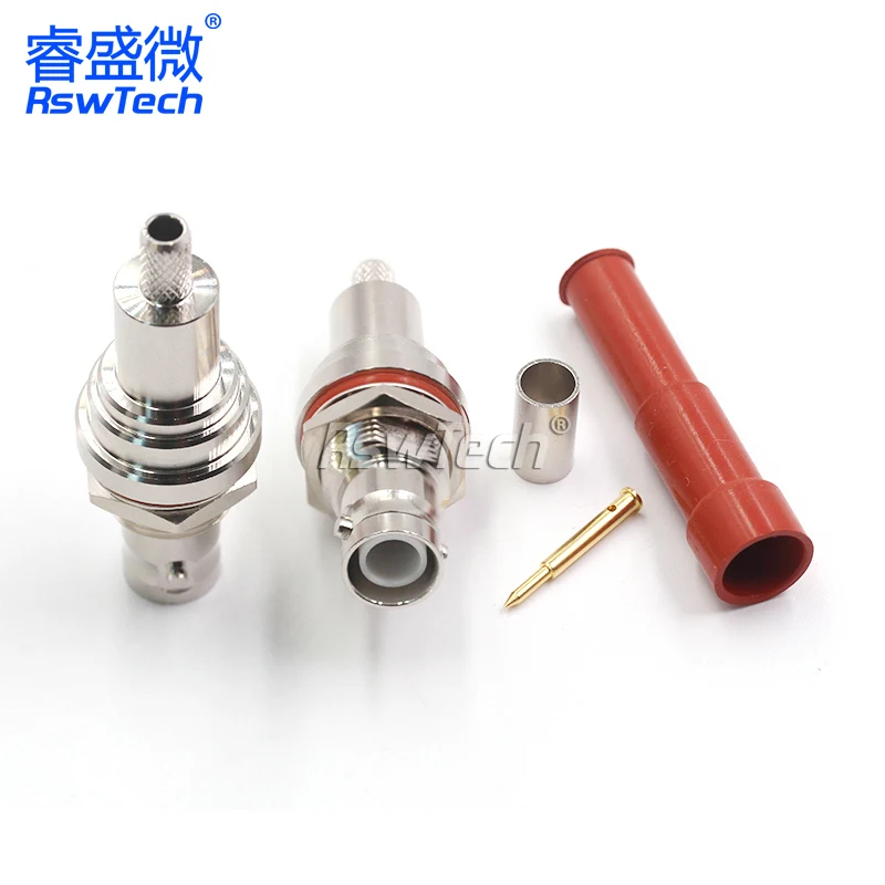 1PCS SHV5000V Female and Male High Voltagel Test RF Connector with Nut Fixed Waterproof Washer