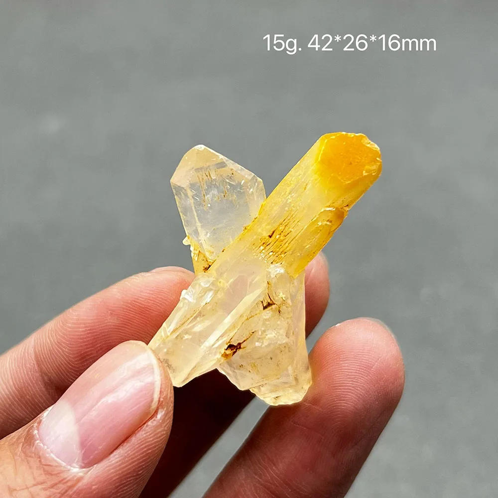 100% Natural Colombian Mango Crystal Cluster Rough As For Crystal Quartz Stone