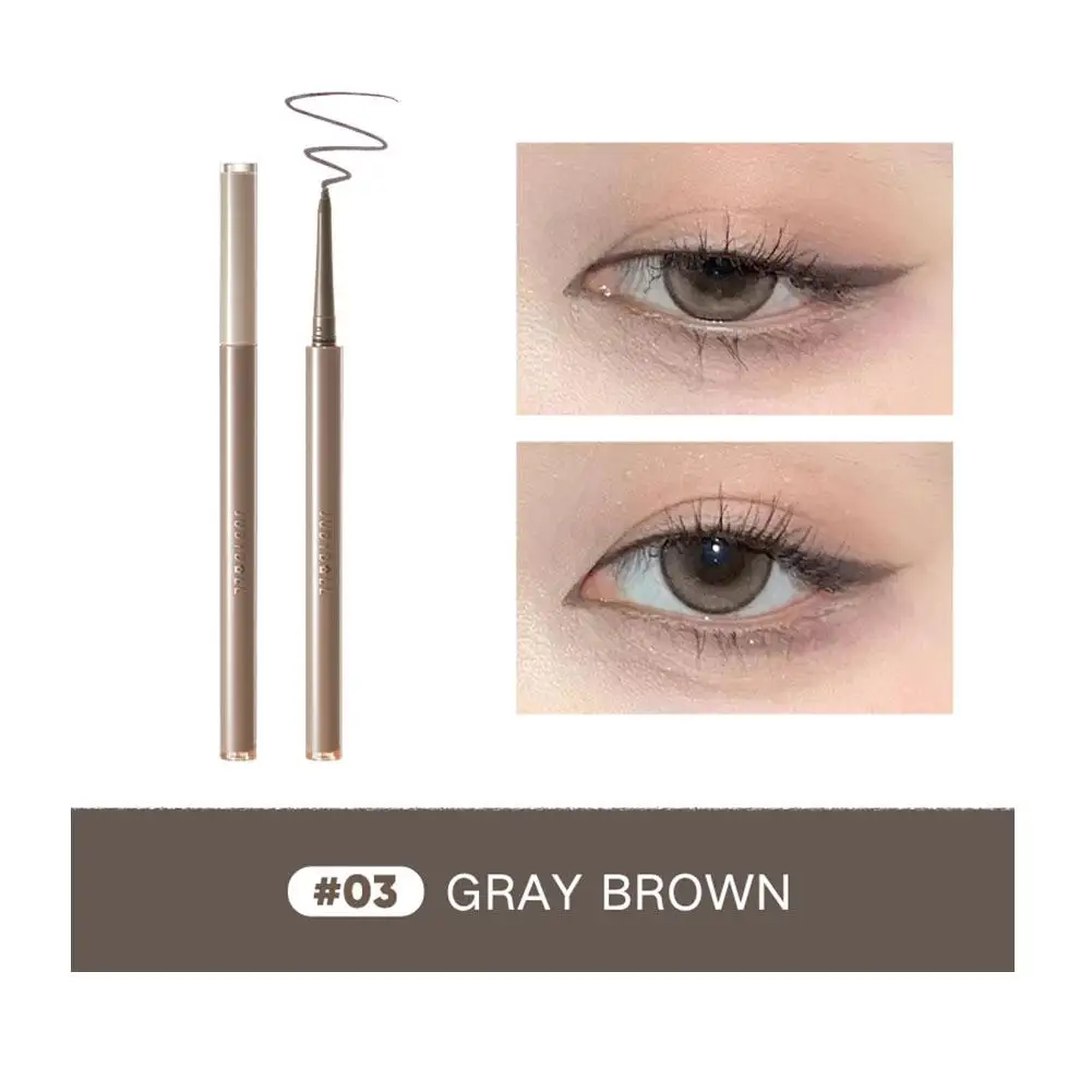 Judydoll-Crayon Eyeliner Gel, Lisse et Longue Durée, Fine, Imperméable, Sans Taches, Pas de Maquillage, Convient pour Begi O9M9