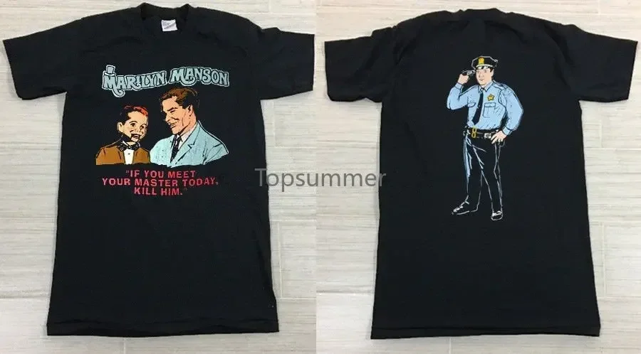 Vintage Marilyn Manson Meet Your Master 1996 T Shirt Reprint