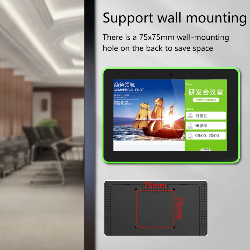 Android Capacitive Touch Screen Octa Core Allwinner Wi-Fi Proximity Wall Mounted 8