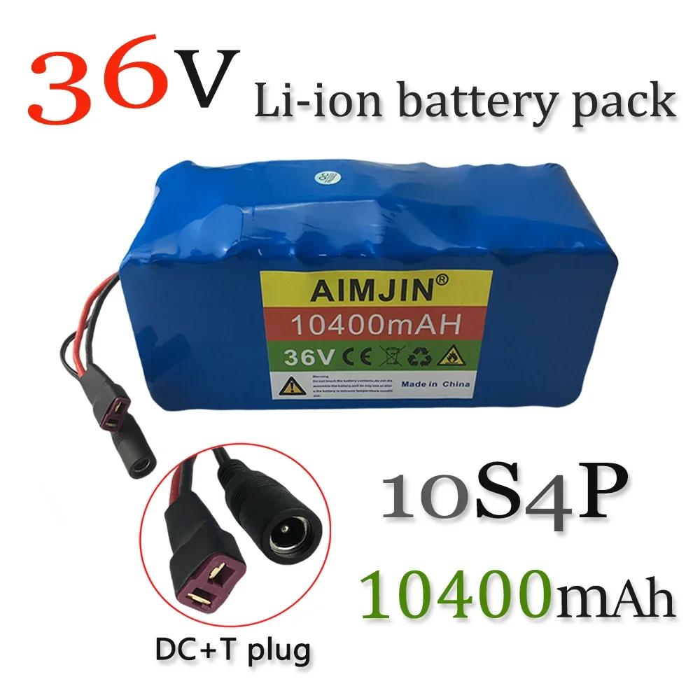 

36V 10400mAh 10S4P 18650 Lithium-ion Battery Pack,Power battery, long-lasting endurance