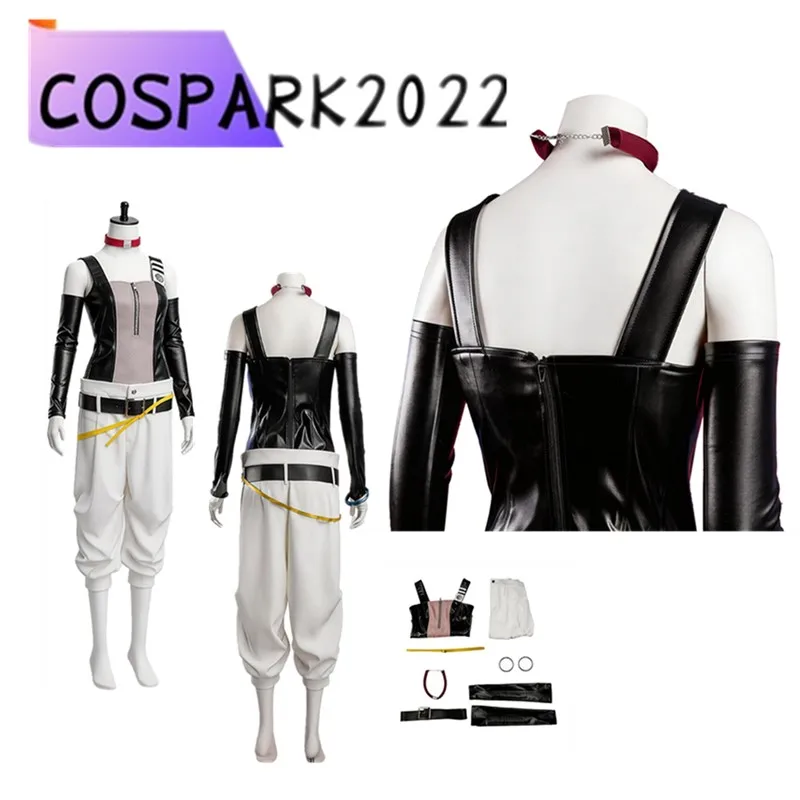 

Semiu Grier Cosplay Costume Gachi Anime 2026 Akuta Fantasia Adult Top Pants Belt Neckband Outfits Halloween Carnival Party Suit