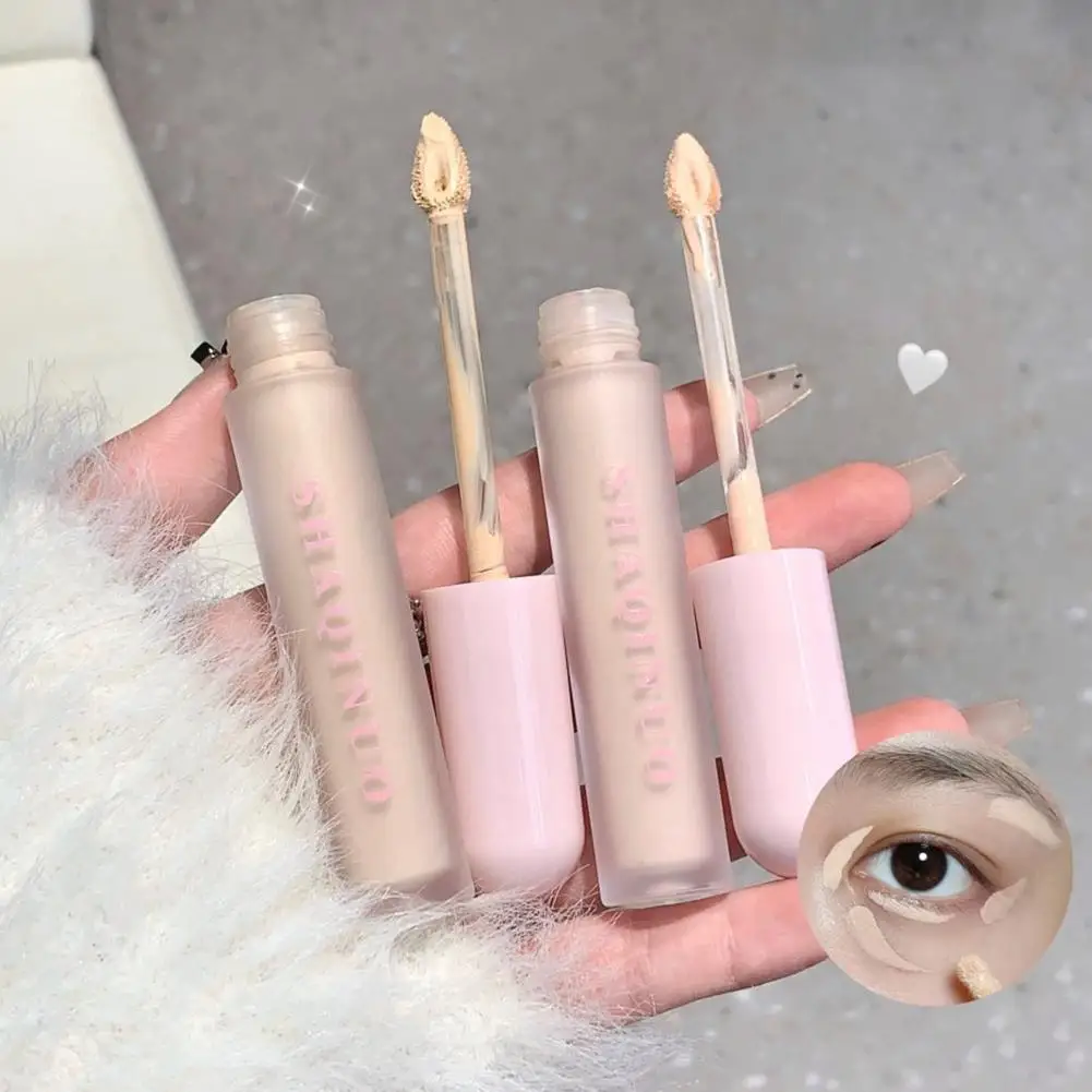 New 3Colors Facial Liquid Foundation Acne Mark Spot Dark Coverage Circles Waterproof Anti Makeup Oil-control Concealer High Y8D4