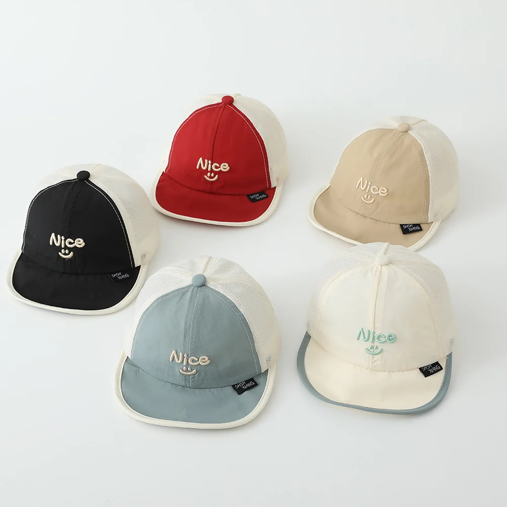 

Baby Casual Sunshade Duckbill Cap Infant Soft Earflap Korean Style Children's Baseball Cap For Boys And Girls Summer Thin Hat