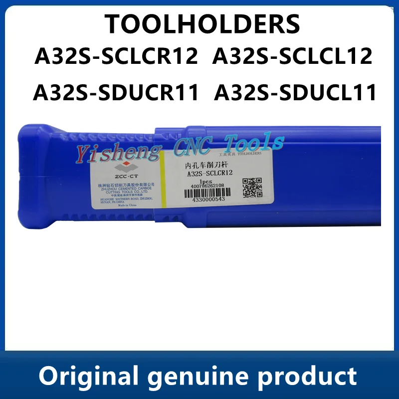 ZCC Tool Holders A32S-SCLCR12 A32S-SCLCL12 A32S-SDUCR11 A32S-SDUCL11