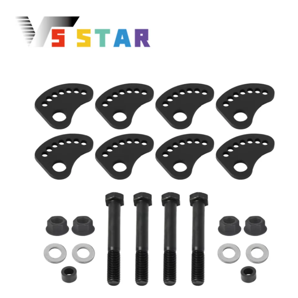 

Высококачественный комплект регулируемых кулачковых болтов для выравнивания развала и фиксации верхнего рычага для GMC SIERRA 1500 2WD 4WD LN-1037 1999-2019 гг.