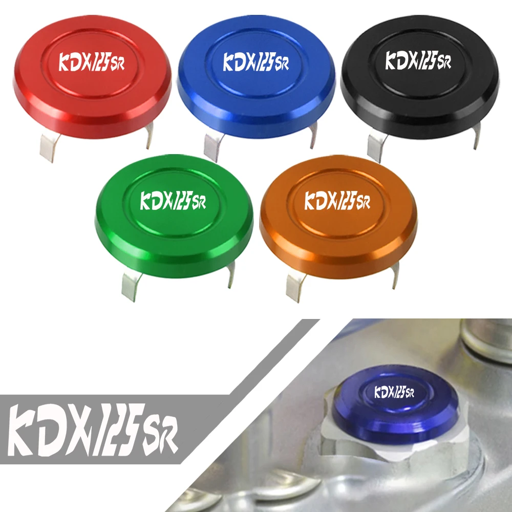 Motorcycle For kawasaki KDX125SR KDX 125SR KDX125 SR 125 1990-1999 1998 1997 1996 1995 Decorative Cover Steering Stem Nut Cap