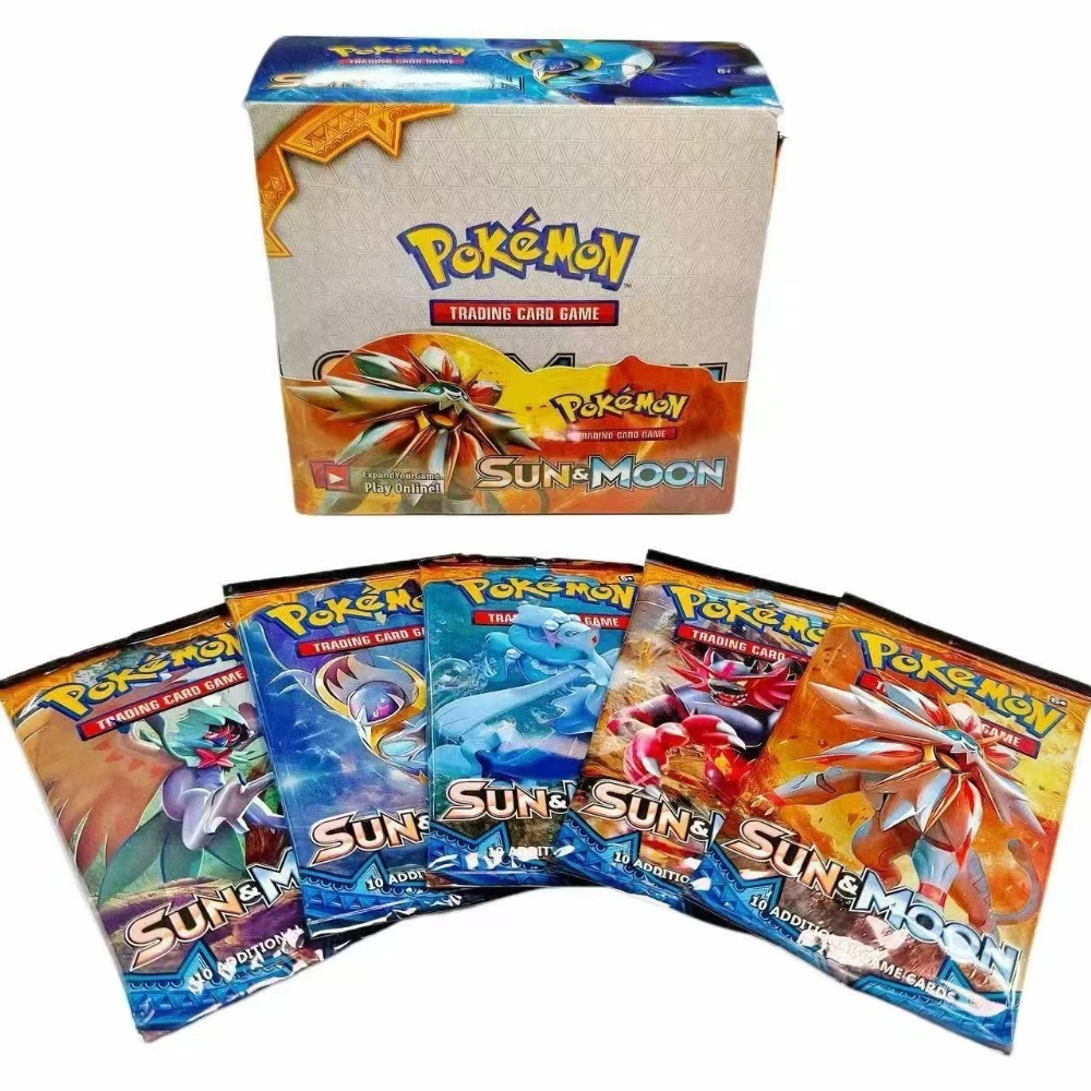 Board Game Box - 324 Pokémonkaarten TCG: Sun Moon Booster