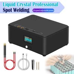 New LCD Screen Professional Battery Spot Welding Machine 11000Mah Battery Weld Thickness 5000W Sheet Welding high-power