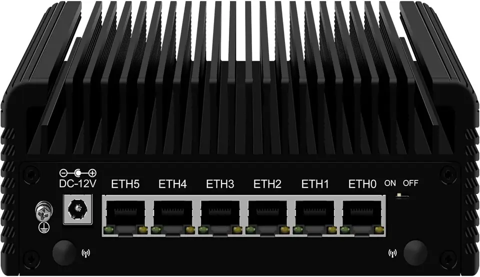 MNBOXCONET Appliance N100 미니 PC, 소형 팬리스 컴퓨터 하드웨어, 즉 방화벽, 베어본(램, SSD 없음), 6 x 2.5GbE I226-V 썸네일 7