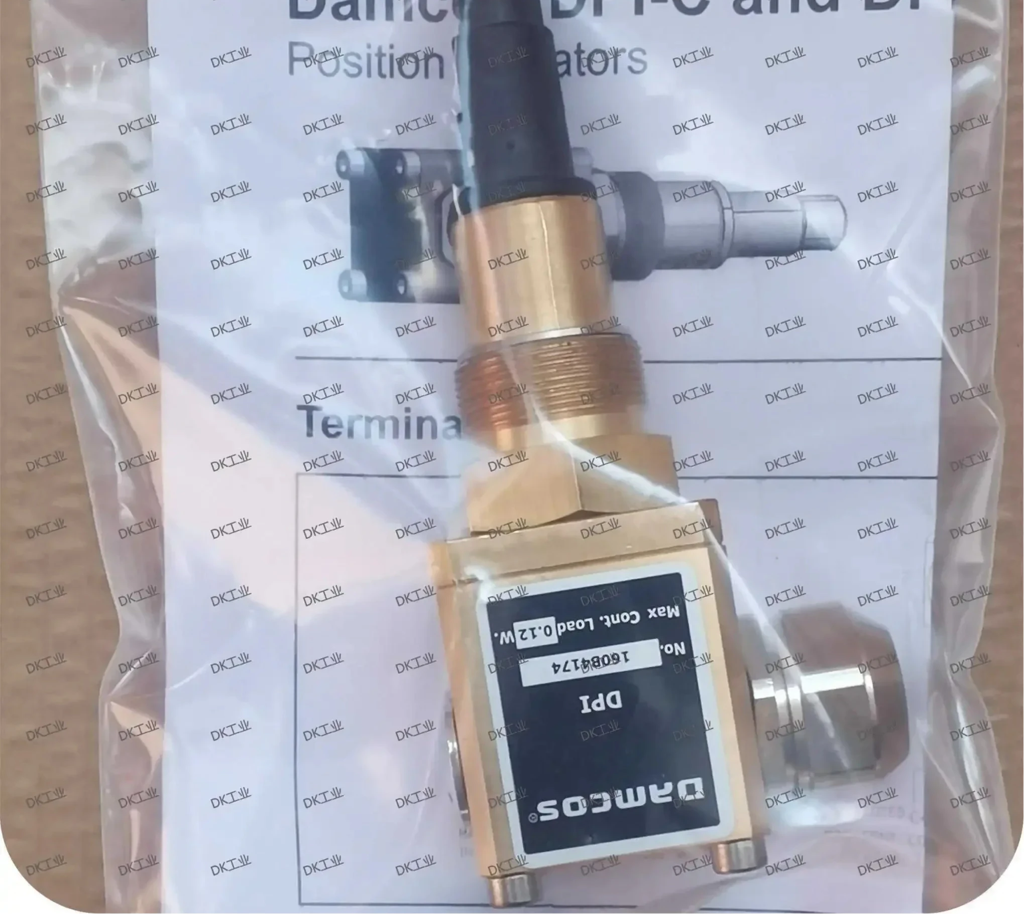 DAMCOS, DPI, DPI-C, 160B4174, Max Cont. Load 0.12W, valve position