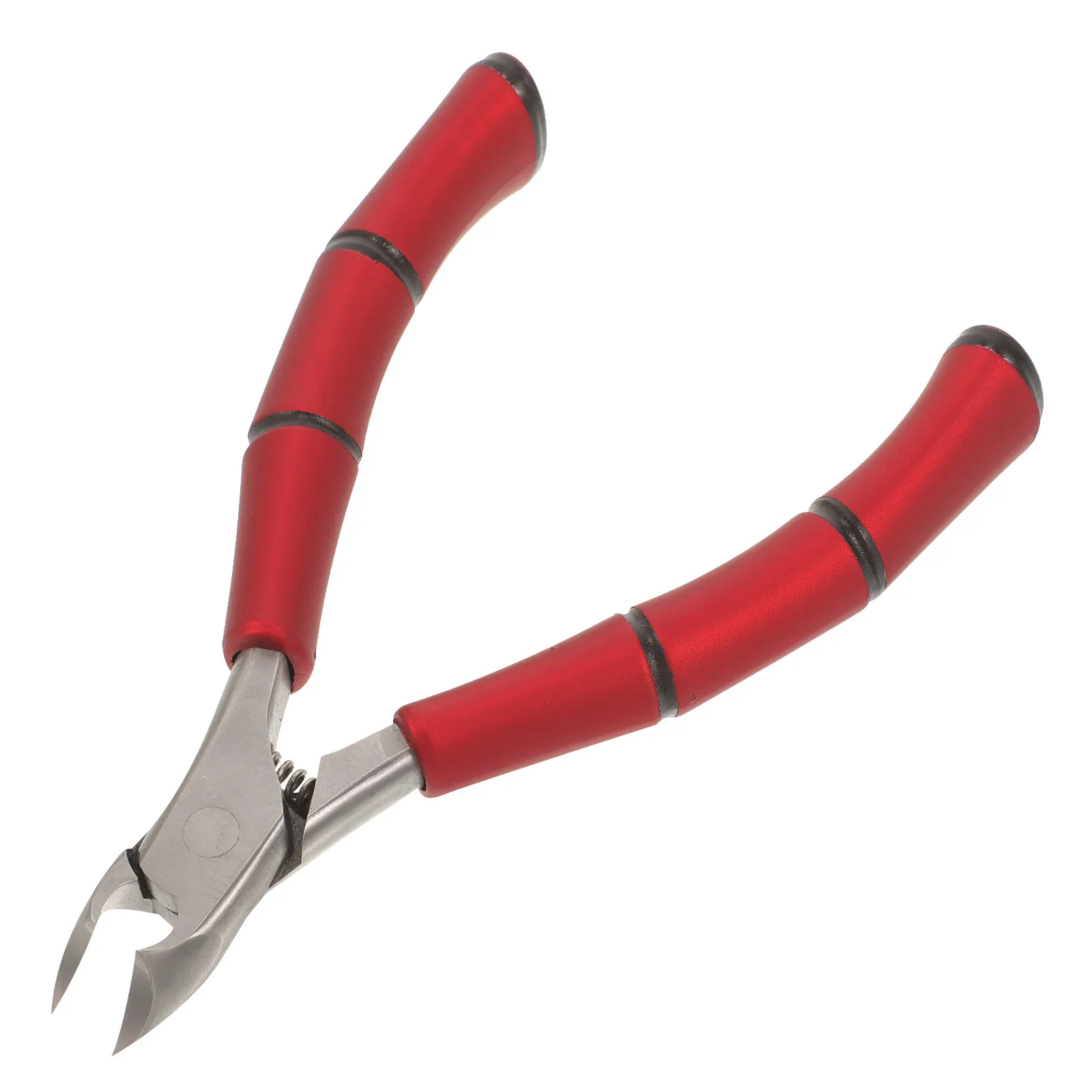 

Кусачки для кутикулы из нержавеющей стали с пластиковой ручкой, портативные, прочные, профессиональные маникюрные кусачки для ногтей, инструмент для педикюра