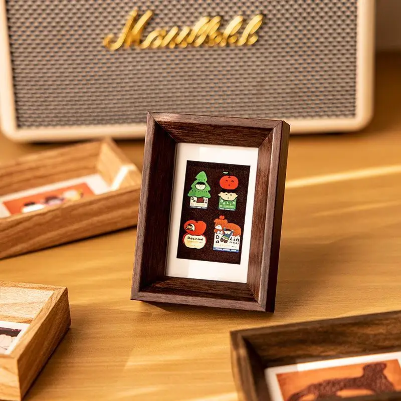 Mini Wooden Photo Frame, 3-Inch Display Stand