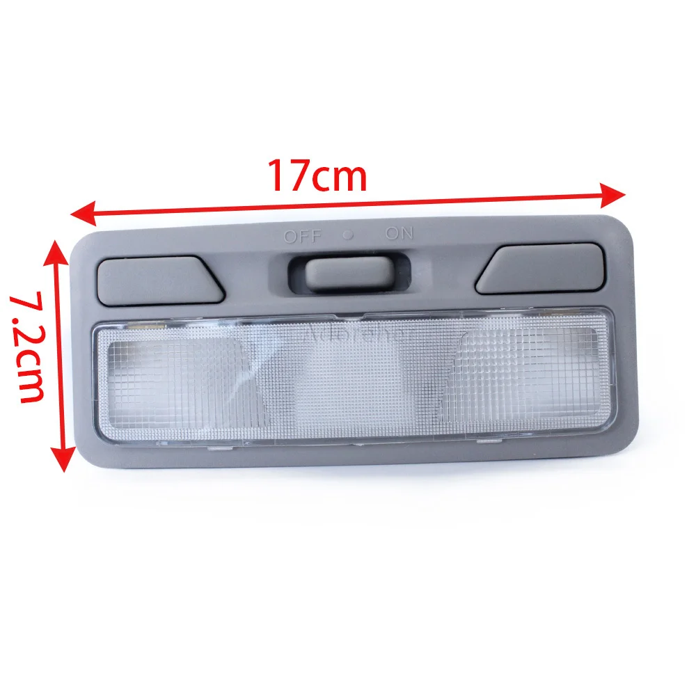 Grey Fit For Mitsubishi Lancer Outlander EX ASX Pajero V73 V77 Front Car Interior Reading Light Dome Light Roof Lamp