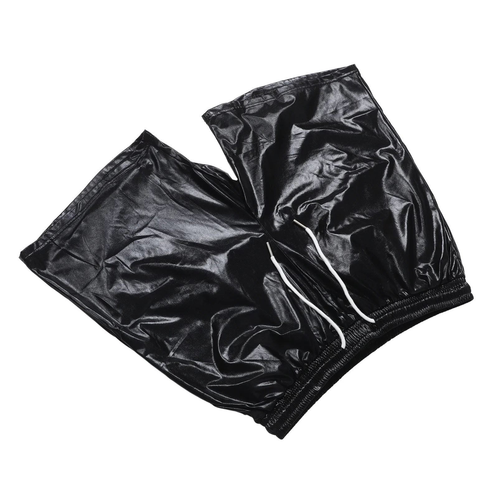 

Black Trousers Men Disco Costume Accessories Mens Outfit Rave Pants Costumes for Athletic