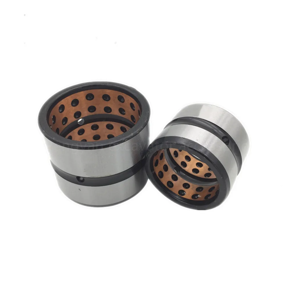 Excavator Parts Bucket Bushing Horse Head Point Alloy Copper  Lubrication Unilateral  Steel