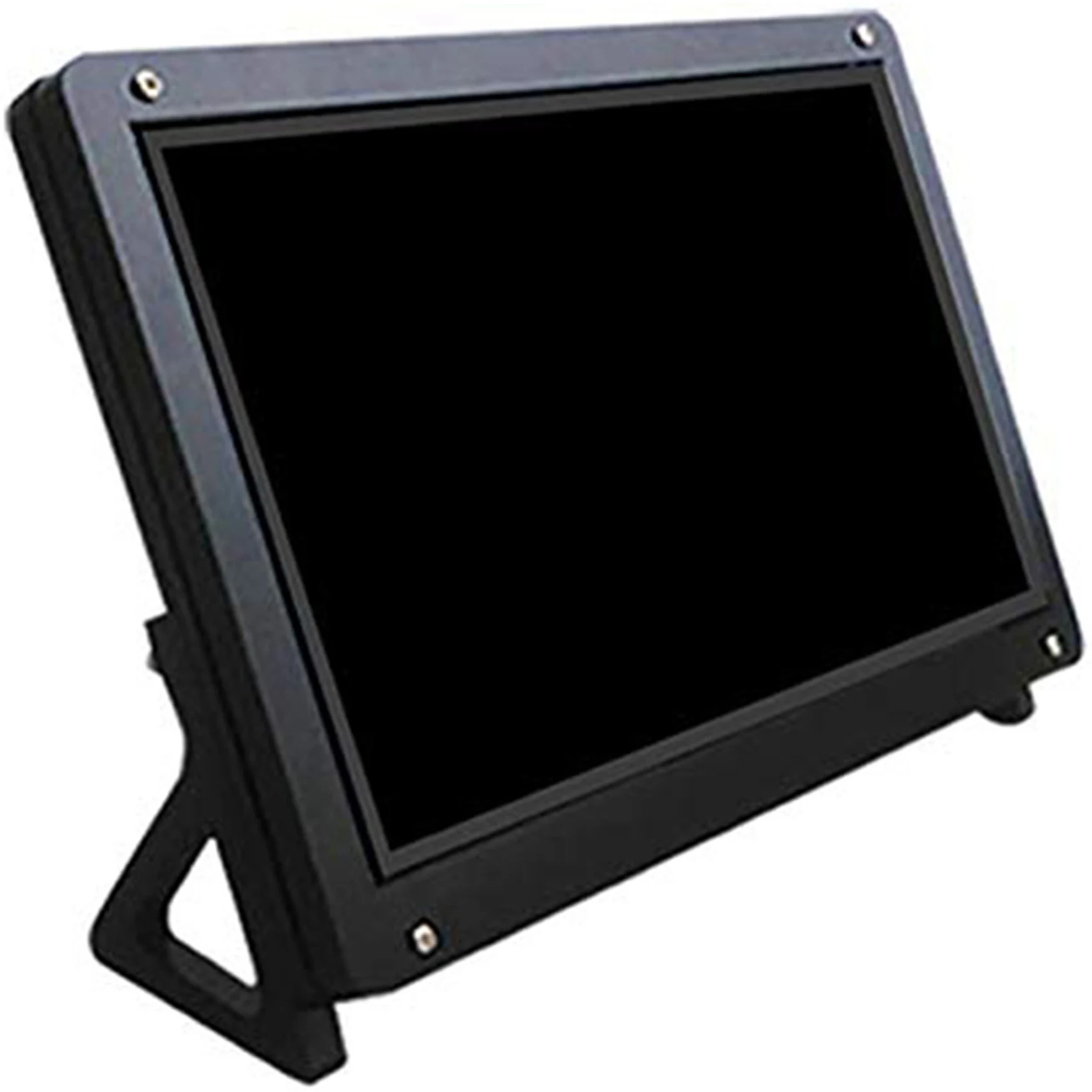 Soporte de pantalla LCD para Raspberry Pi 3, carcasa acrílica, color negro, 7 pulgadas