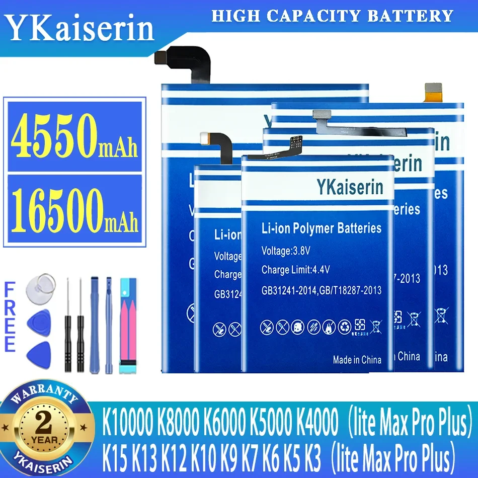 Battery For Oukitel K10000 K8000 K6000 K5000 K4000 K15 K13 K12 K10 K9 K7 K6 K5 K3 lite Max Pro Plus K10000Plus K6000Pro K15Plus