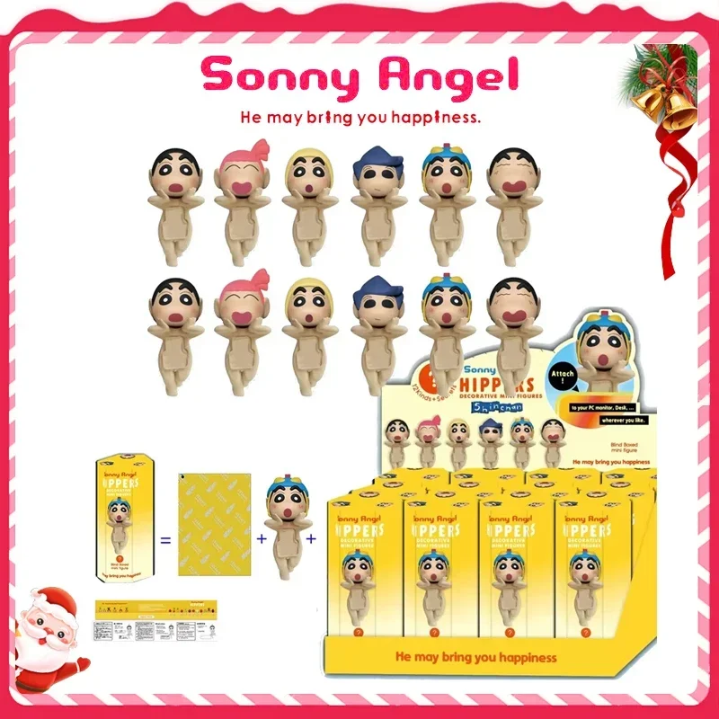 

Sonny Angel 12PCS Assorted Crayon Shin-chan Decoration Toy Mini Anime Character Mobile Phone Decoration Christmas Birthday Gift